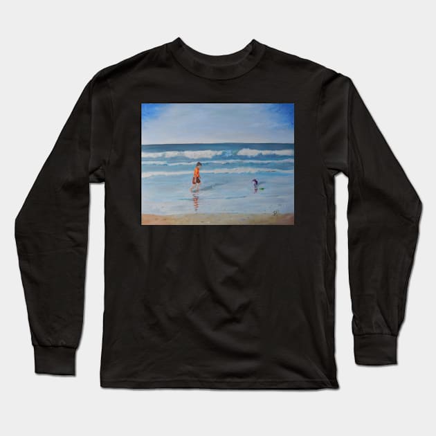 'Best Friends' Long Sleeve T-Shirt by Jaana Day